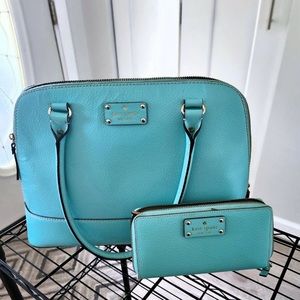 Kate Spade large Wellesley Rachelle with matching wallet